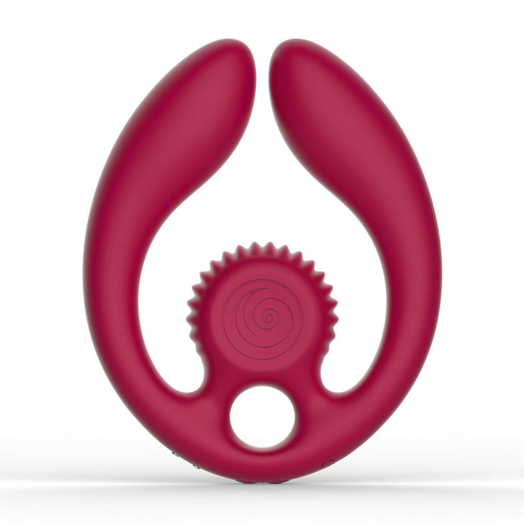 Snail Vibe - GIZI Duo - Dual Couples Stimulator - Bordeauxt