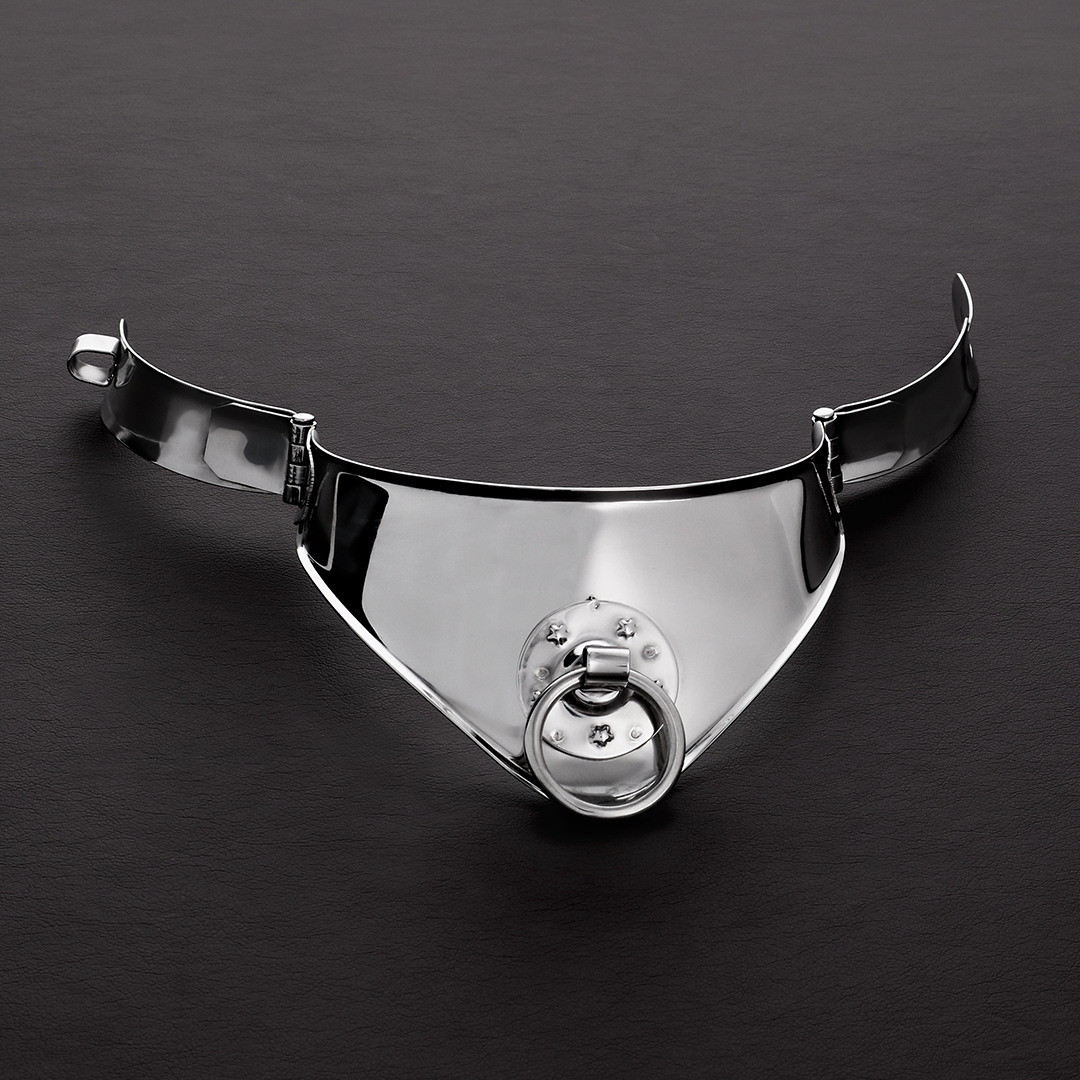 Steel by Shots - Cleopatra Collar met Ring - 13.5 / 34 cm