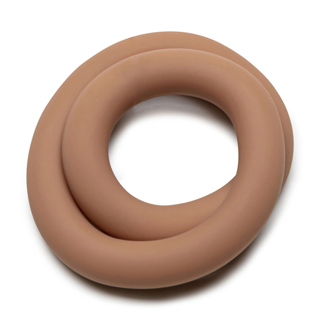PerfectFit - Siliconen Hefty Wrap Ring - Cockring - 9 / 22,9 cm - Huidskleur 3