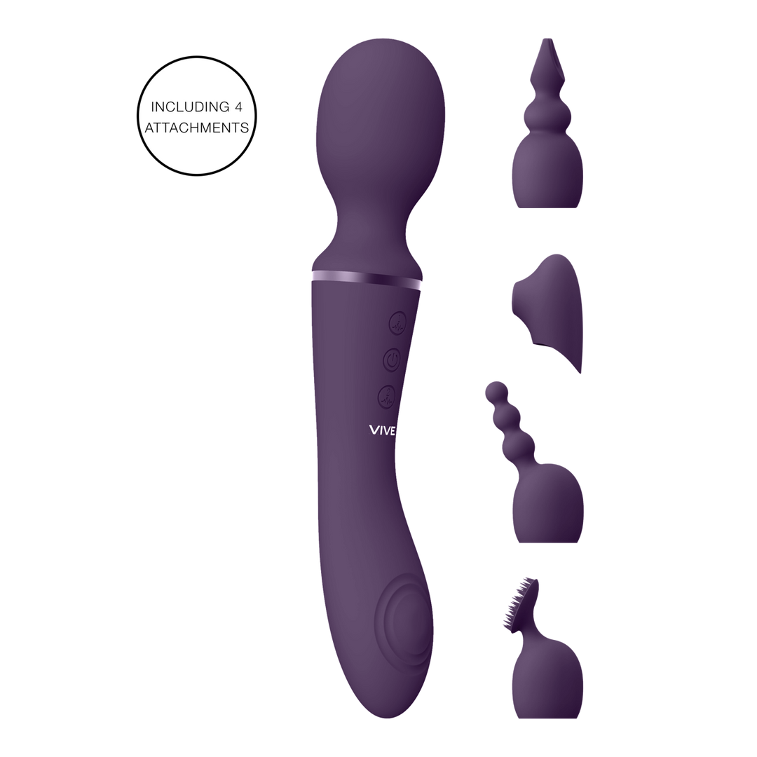 VIVE - Nami - Pulse Wave  Vibrating Wand - Paars