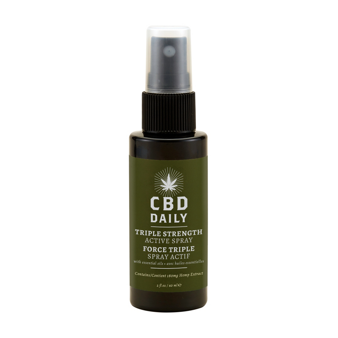 CBD Daily Active Spray met Drievoudige Actie - 2 fl oz / 60 ml