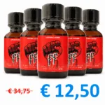 5x ff fist russe poppers 24ml oval bottle