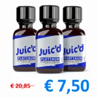 juic'd platinum poppers 24ml (kopie)